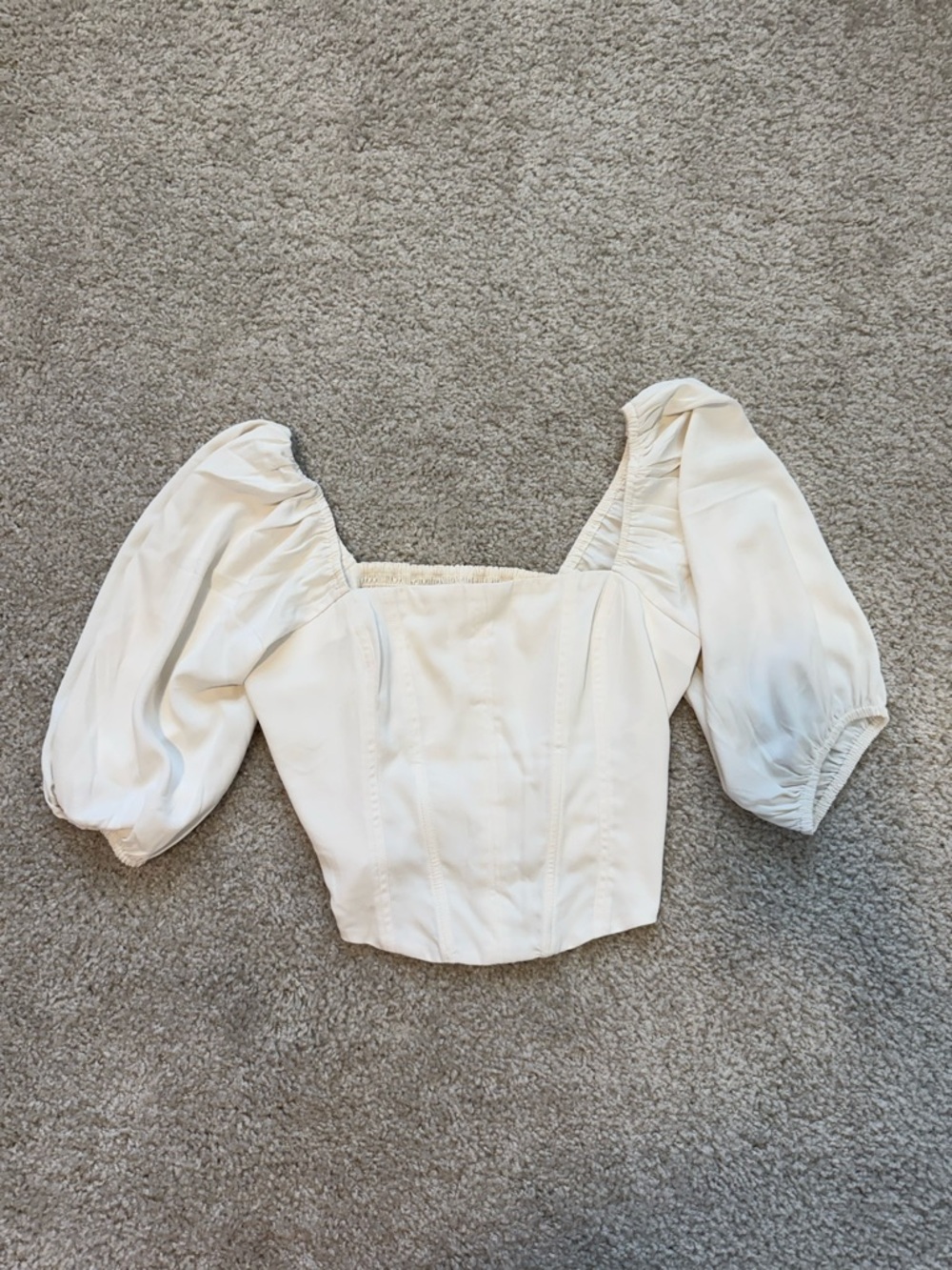 Abercrombie corset crop top